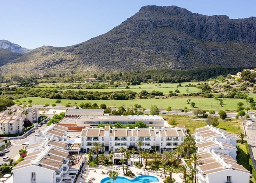Balearic Islands Pollença Aerial View
