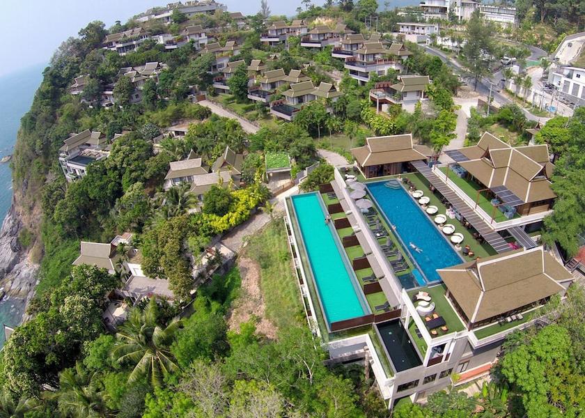 Phuket Province Kamala Aerial view