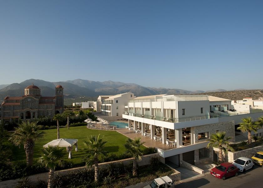 Crete Agios Nikolaos Aerial View