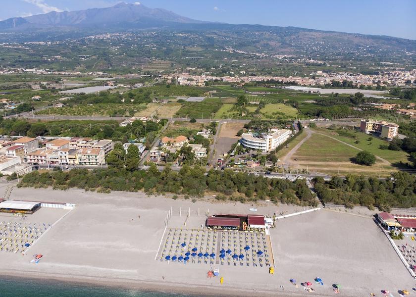 Sicily Mascali Aerial View
