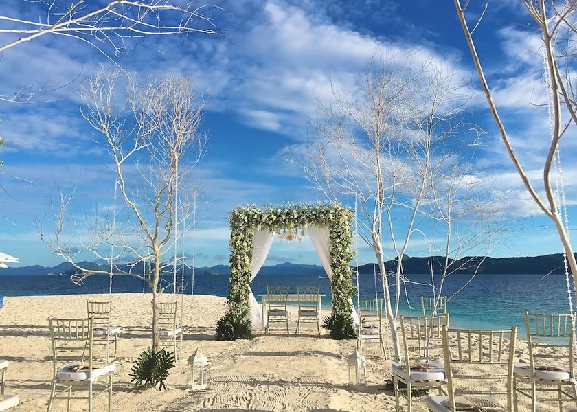 Mimaropa Coron Outdoor wedding area