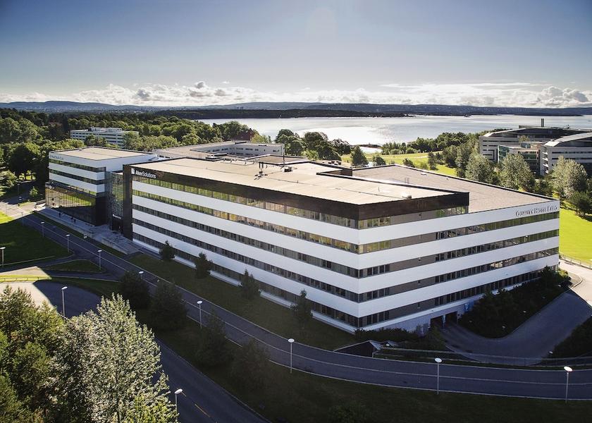 Akershus Bærum Aerial View