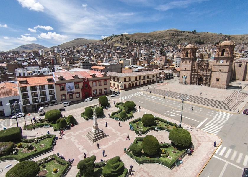 Puno Region Puno View from room