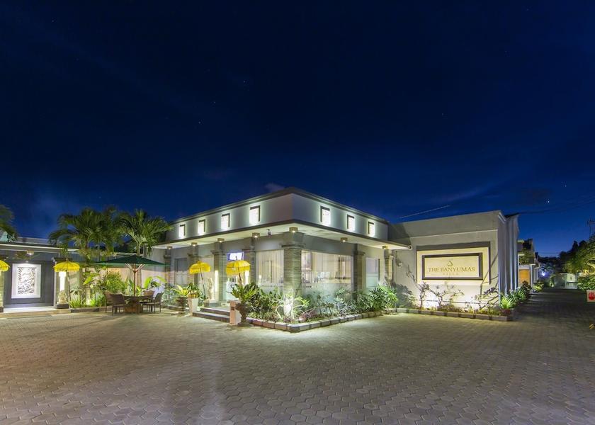 Bali Denpasar Front of property - evening/night