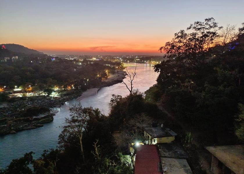 Uttarakhand Rishikesh View from property