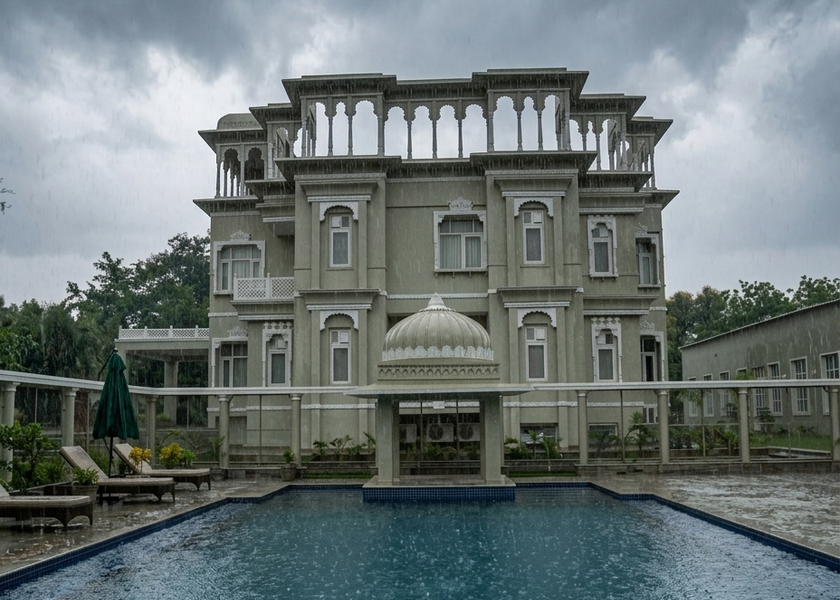 Rajasthan Sawai Madhopur Hotel View