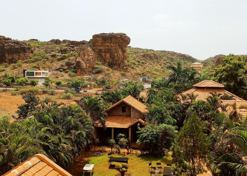 Karnataka Badami Hotel View