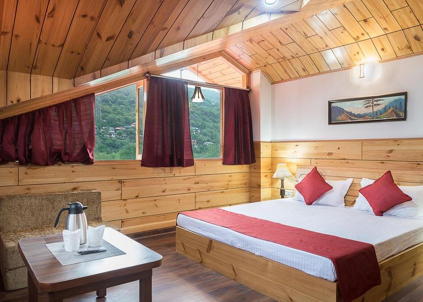 Himachal Pradesh Kullu Premium Cottage Room (Valley View)