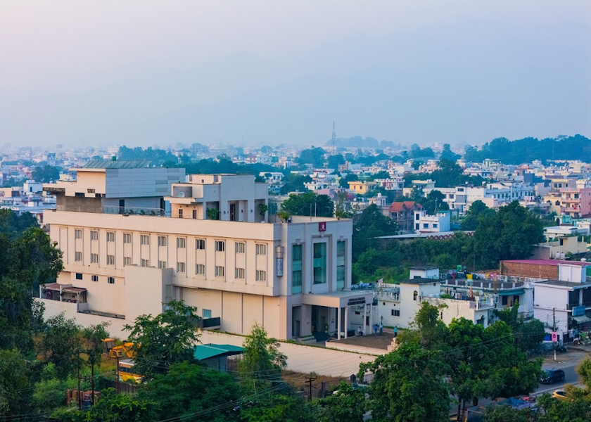 Uttarakhand Haldwani Hotel View