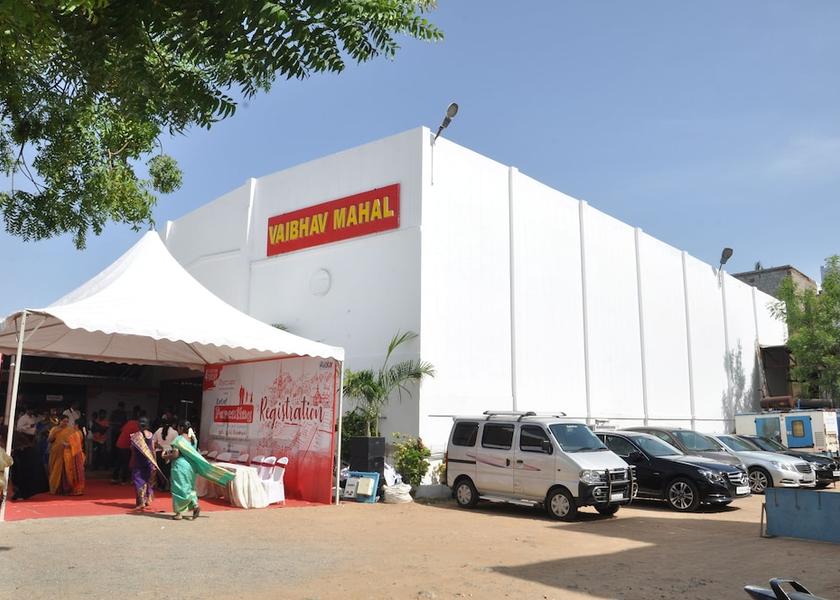 Tamil Nadu Trichy Outdoor wedding area