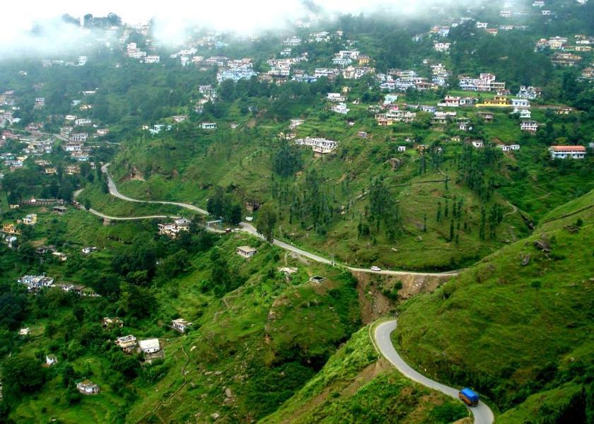 Uttarakhand Mussoorie Hotel View