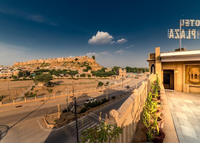 Rajasthan Jaisalmer Aerial view