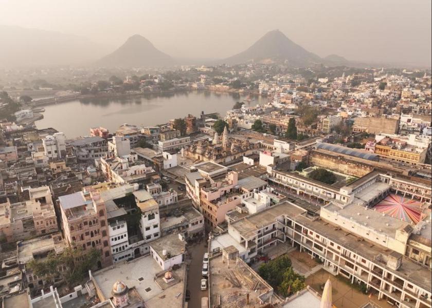 Rajasthan Pushkar Hotel View