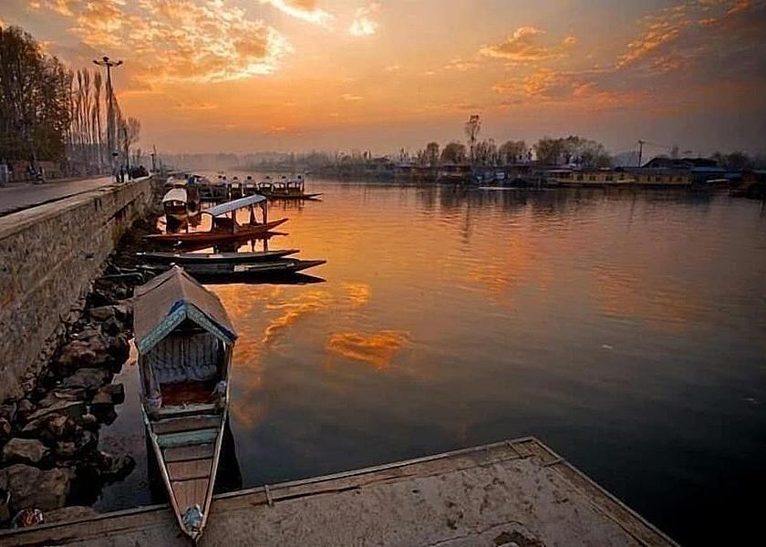Jammu and Kashmir Srinagar Aerial View