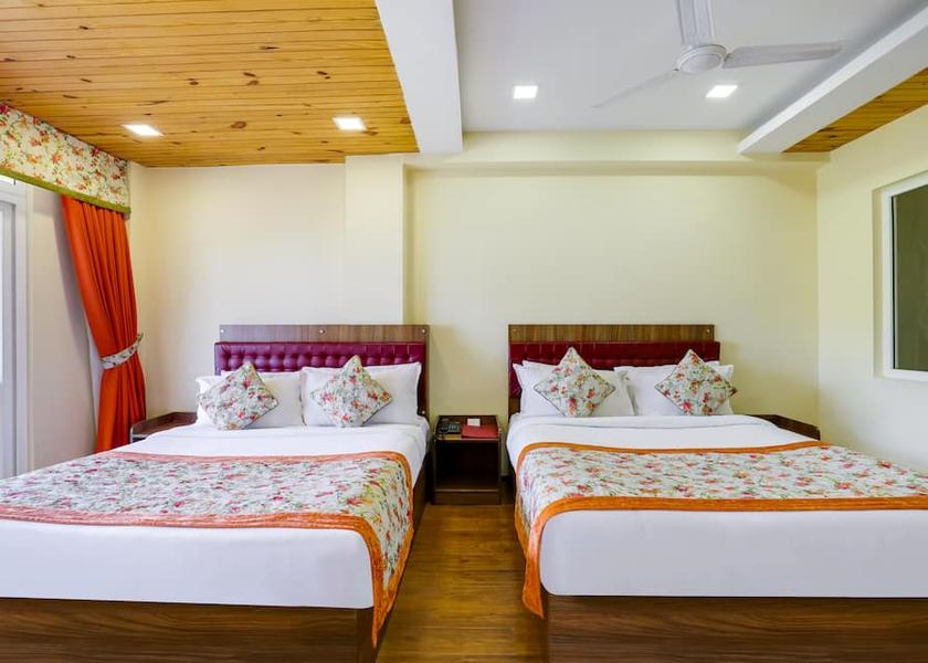 West Bengal Kalimpong Family Mountain View Room with Private Balcony