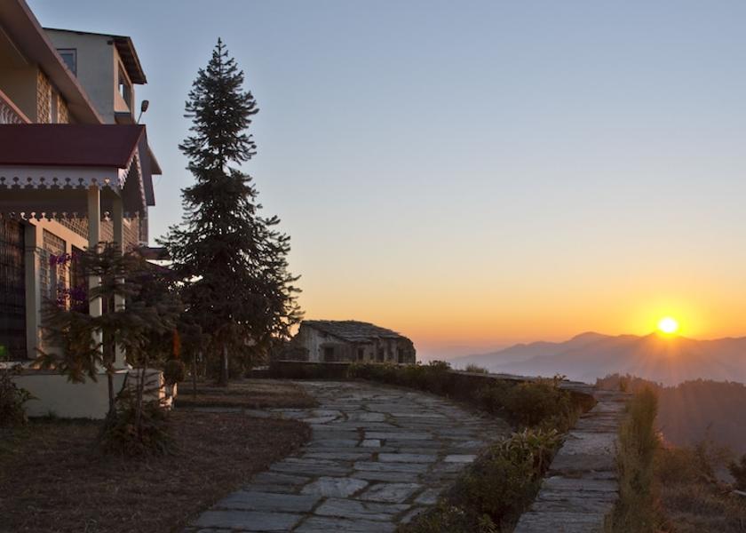 Uttarakhand Binsar Hotel View