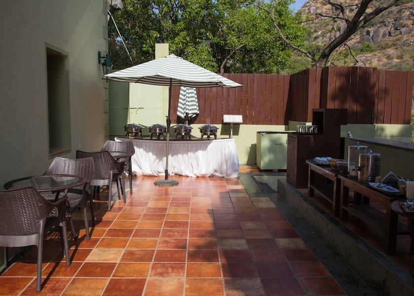 Rajasthan Mount Abu Breakfast area