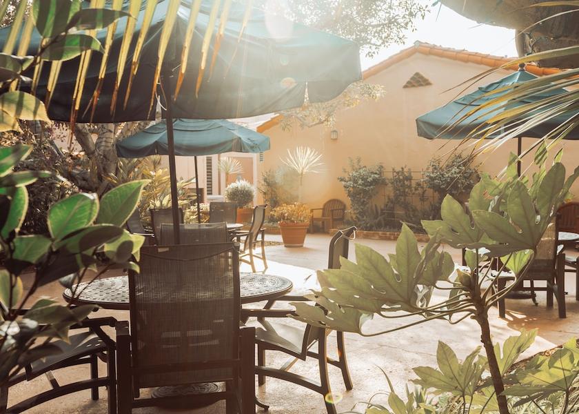 California La Jolla Courtyard
