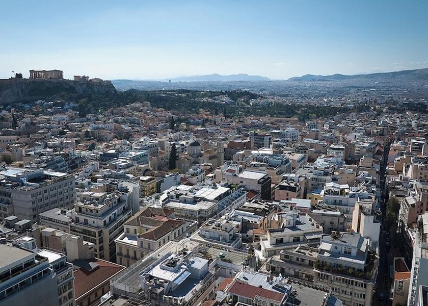 Attica Athens Aerial view