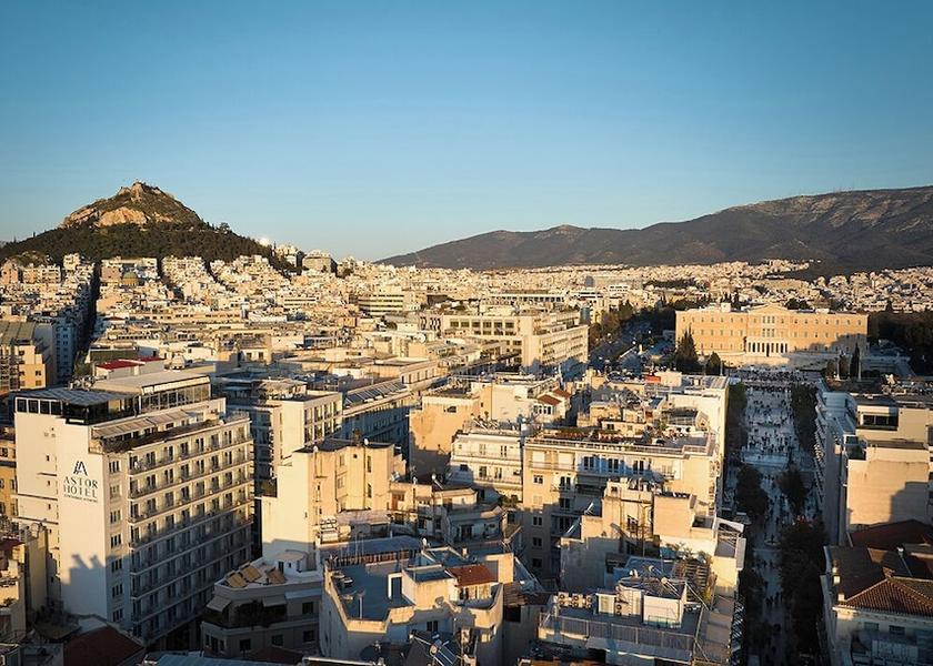Attica Athens Aerial view