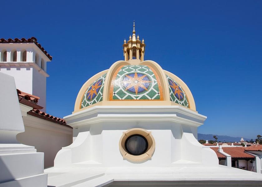 California Santa Barbara Exterior Detail