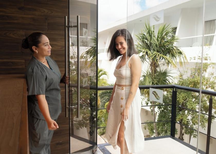 Quintana Roo Cancun Spa reception