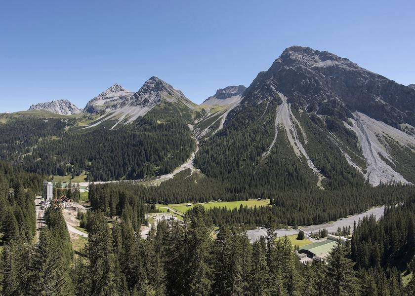 Graubuenden Arosa Mountain View