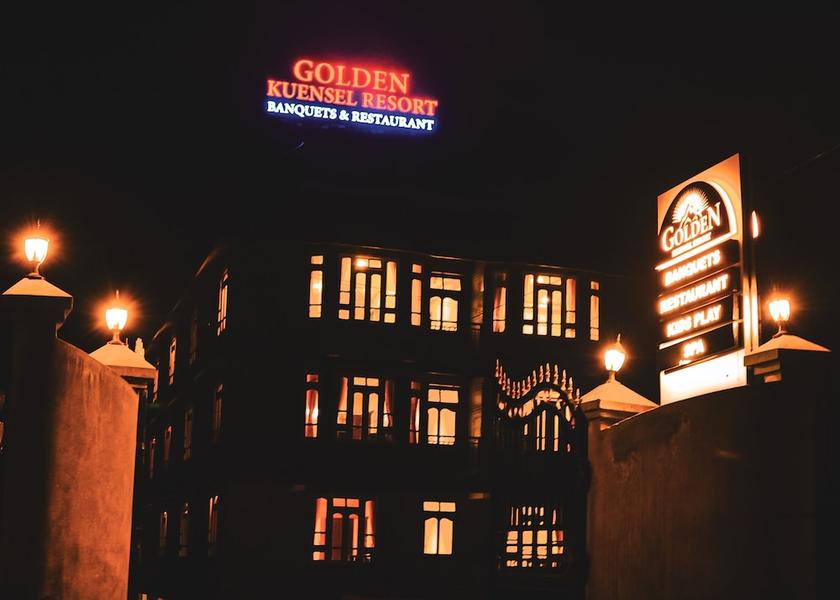 West Bengal Kalimpong Front of property - evening/night