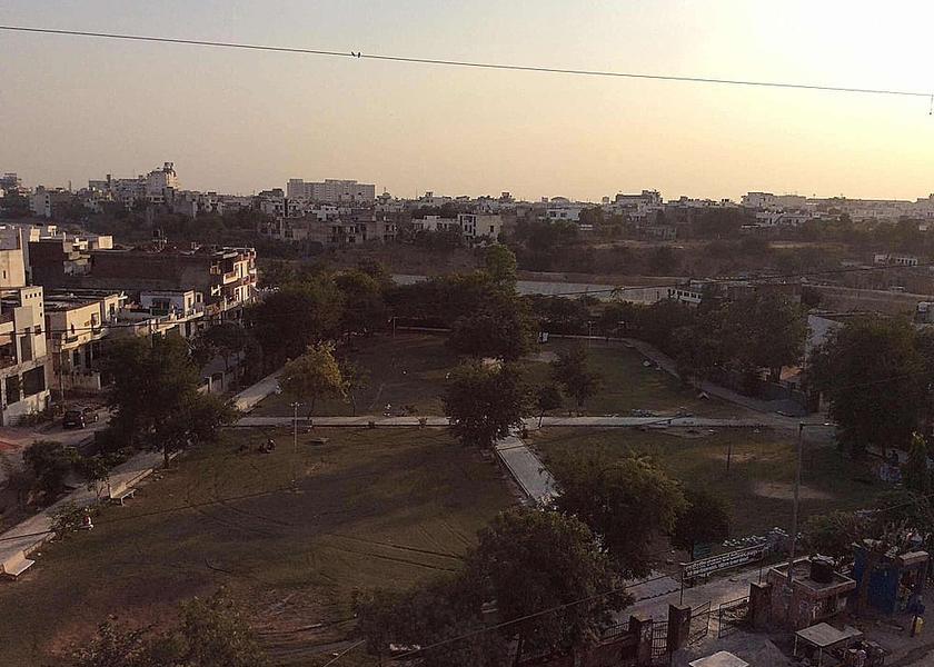 Rajasthan Jaipur City view from property