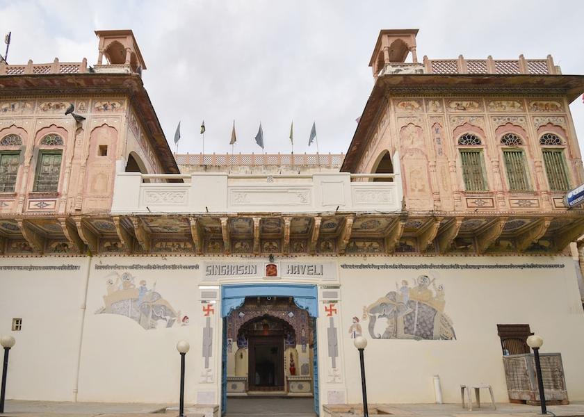 Rajasthan Mandawa Exterior Detail