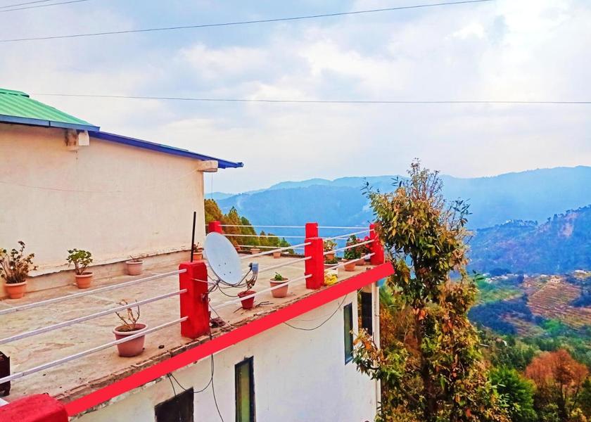 Uttarakhand Mukteshwar View from Property