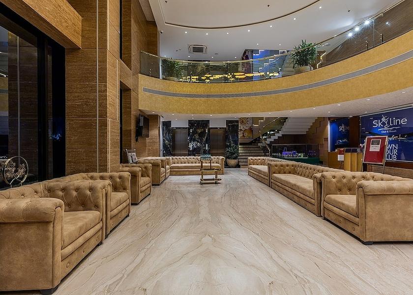 Madhya Pradesh Indore Lobby sitting area