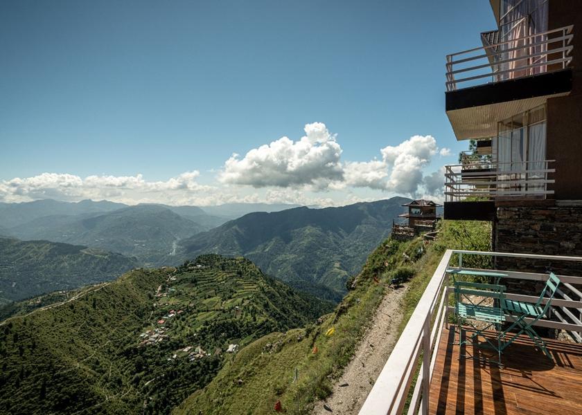 Himachal Pradesh Chail Hotel View