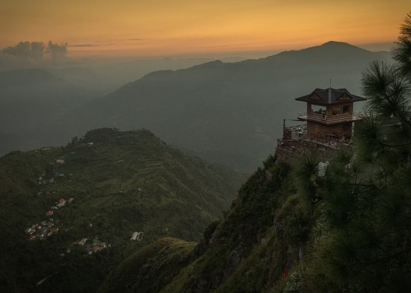Himachal Pradesh Chail Hotel View
