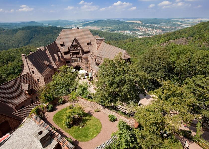 Thuringia Eisenach Aerial View