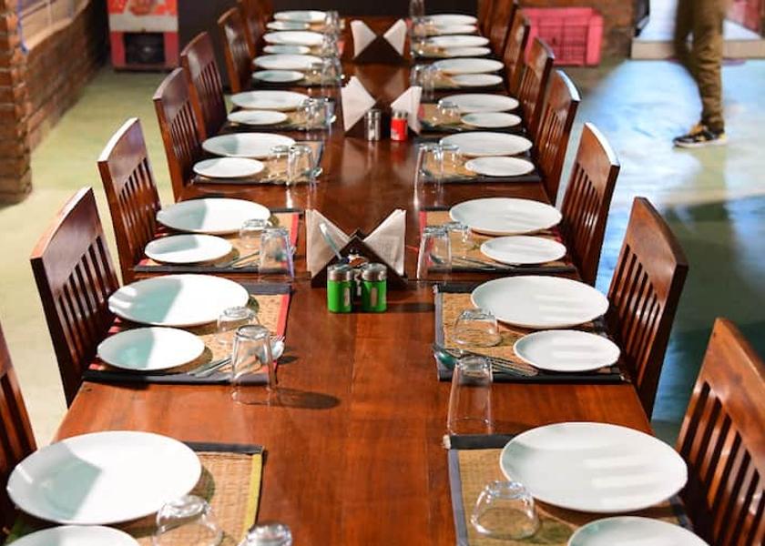 Madhya Pradesh Khajuraho Dinning Area