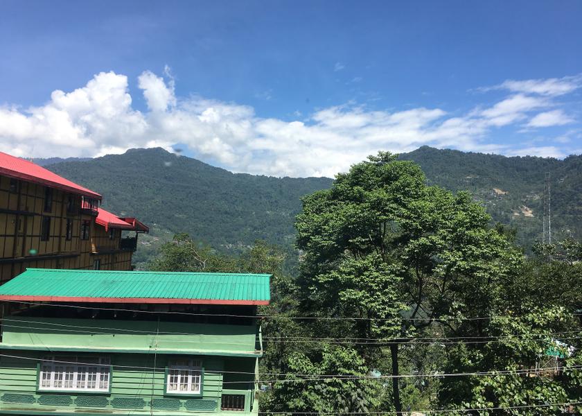 Sikkim Gangtok Hotel View