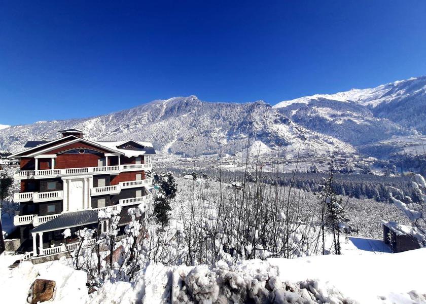 Himachal Pradesh Manali Hotel Exterior
