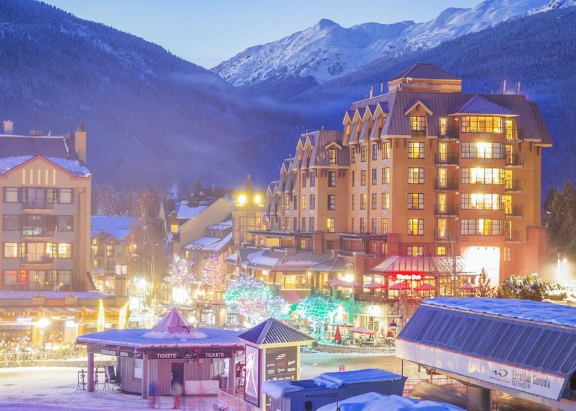British Columbia Whistler Facade