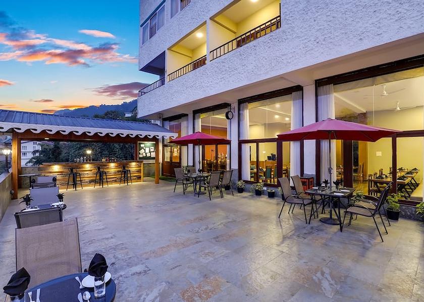 Sikkim Gangtok Terrace with Bar Lounge