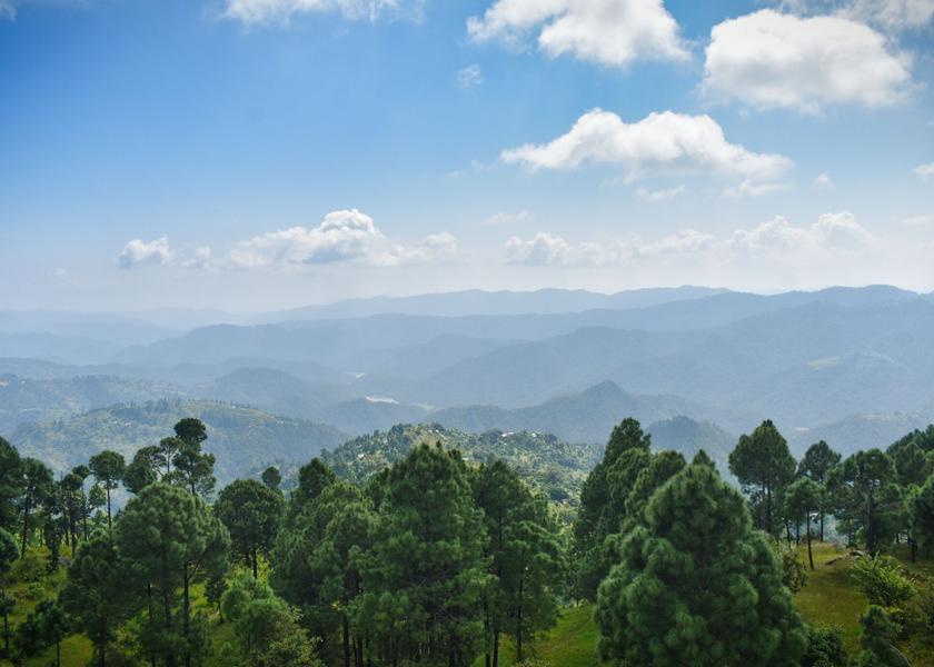 Uttarakhand Lansdowne Hotel View