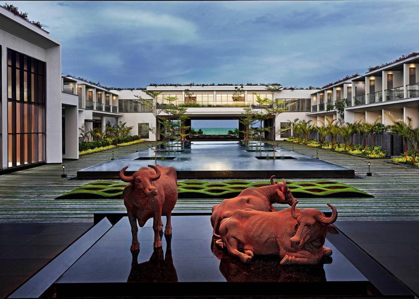 Tamil Nadu Mahabalipuram Hotel Entrance