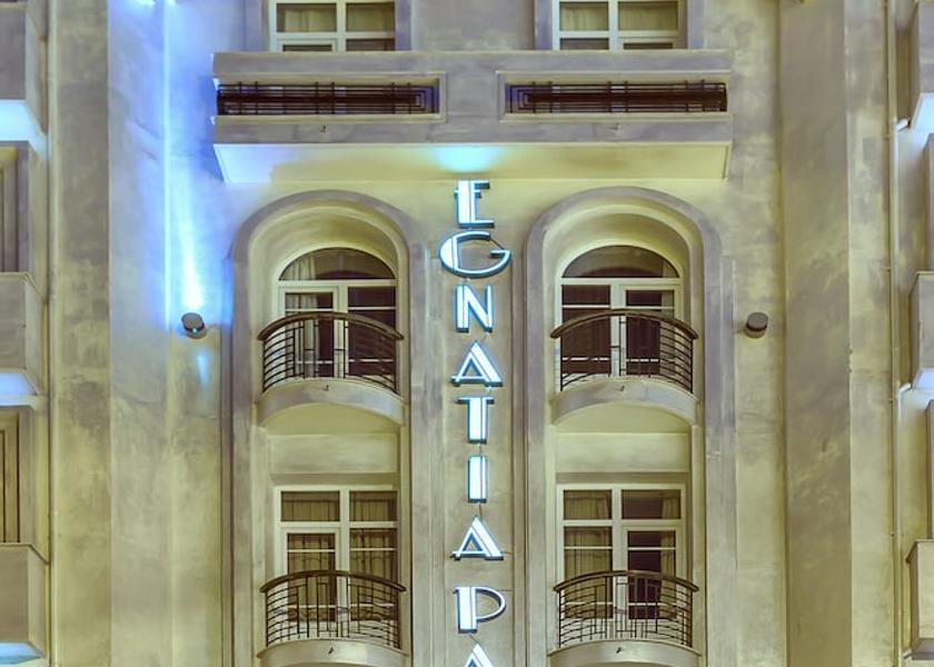 Central Macedonia Thessaloniki Front of property - evening/night