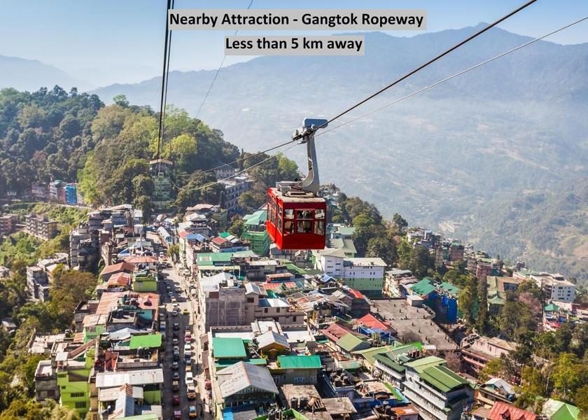 Sikkim Gangtok Hotel View