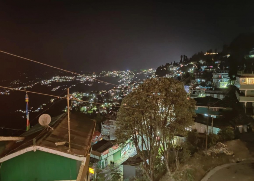West Bengal Darjeeling View from Property