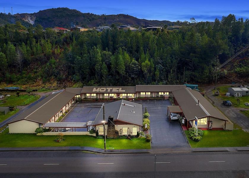 Tasmania Queenstown Aerial view