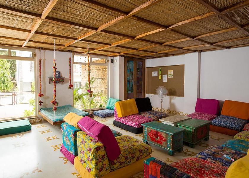 Rajasthan Jaipur Shared lounge/TV area