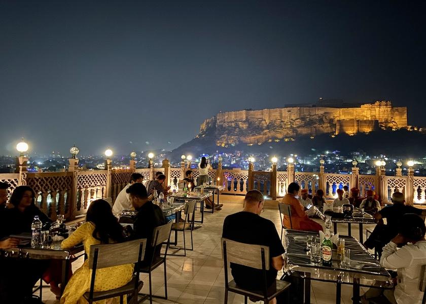 Rajasthan Jodhpur Terrace