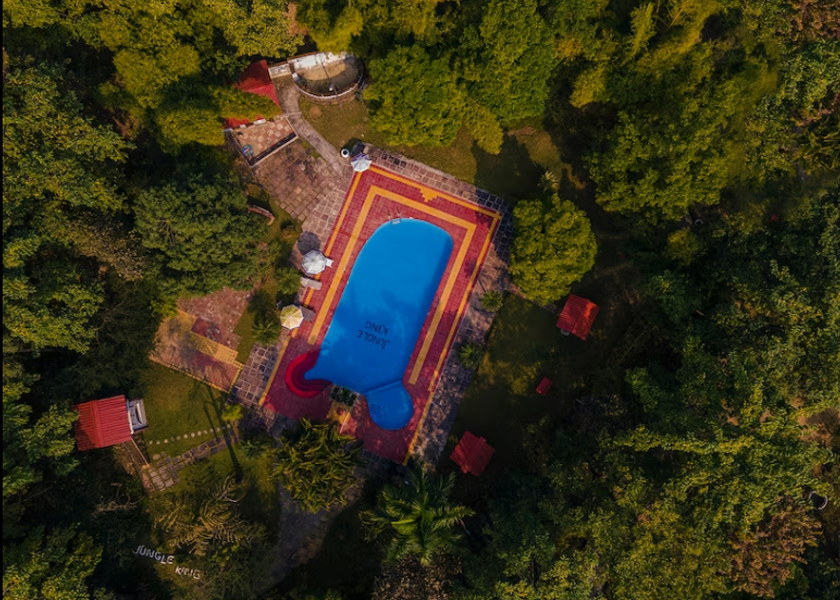 Madhya Pradesh Kanha Hotel View