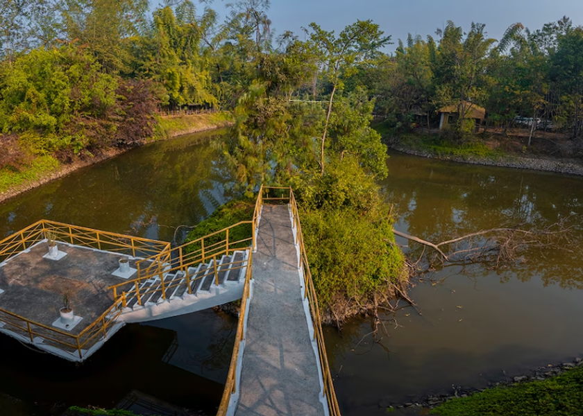 Madhya Pradesh Kanha Hotel View